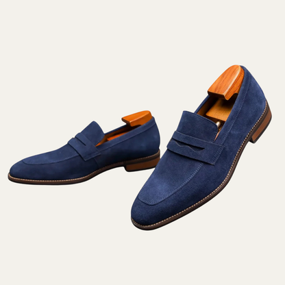 Luxury Men's Suede Slip On Loafers Shoes
