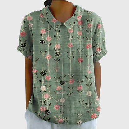 Elegant Floral Blouse for Women - Nocini