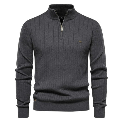 Louis | Men's Classic Crew Neck Knit Sweater - Nocini