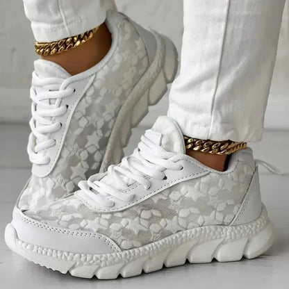 Comfortable Women's Airy Star Design Running Shoes - Olytrend
