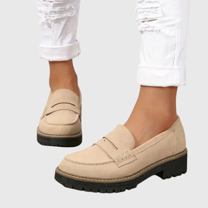 Classic Suede Slip On Shoes