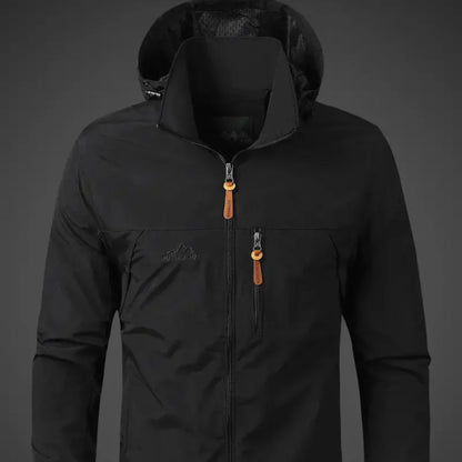 Breathable Men's Rain and Wind Jacket