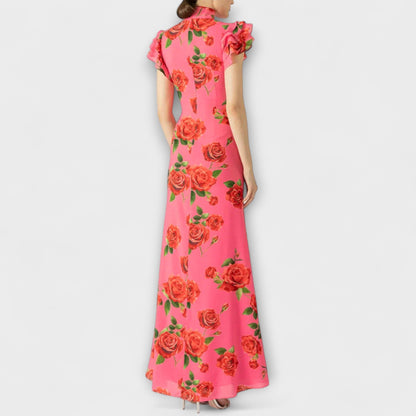 Vibrant Garden Party Maxi Dress