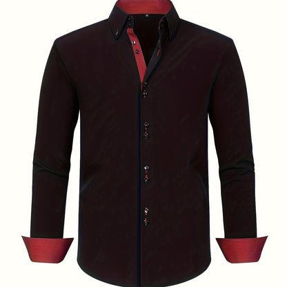 Classic Fit Men's Casual Button Down Shirt
