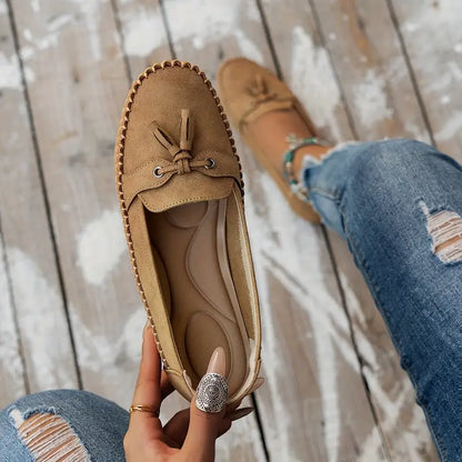 Timeless Leather Slip On Shoes