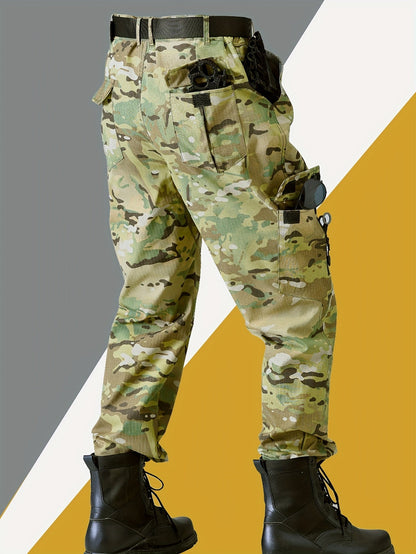 Practical Cargo Camo Work Pants