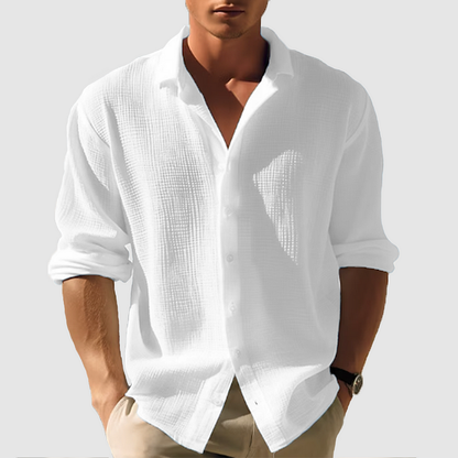 Men's Traditional Fit Button Down Dress Shirt - Nocini