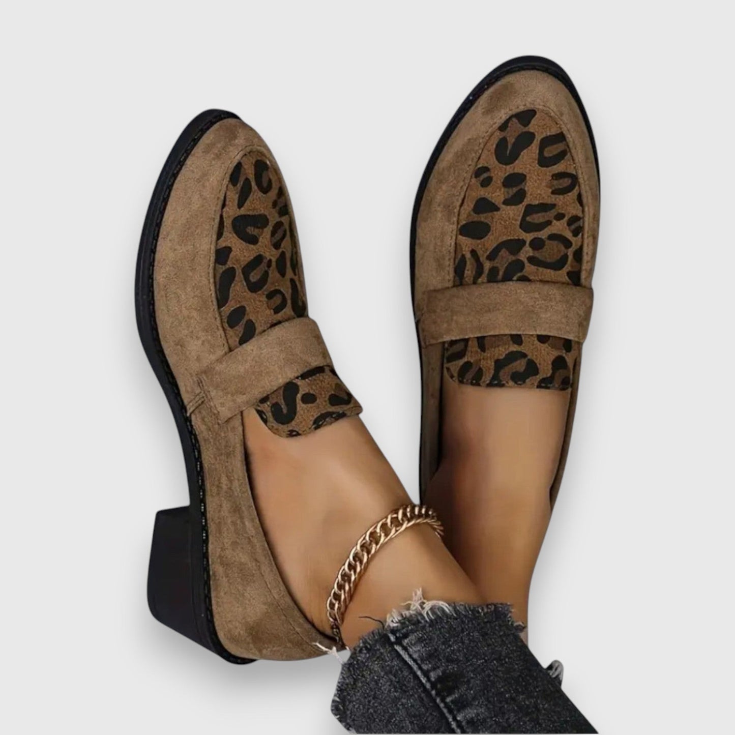 Soft Leather Slip On Shoes