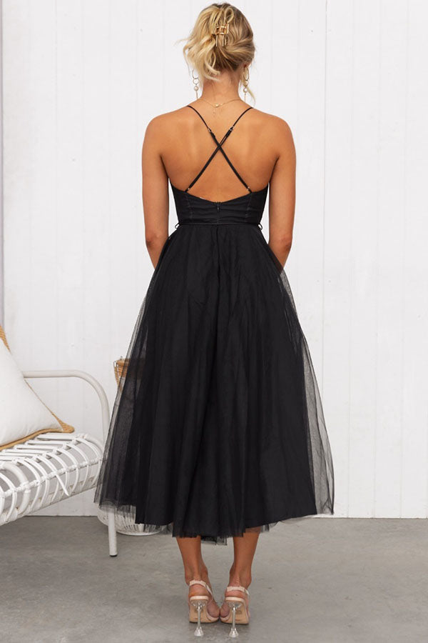 Ladies' Fit & Flare Corset Dress