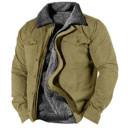 Classic Fit Zip Up Jacket