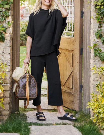 Elegant Wrap Around Loungewear Set