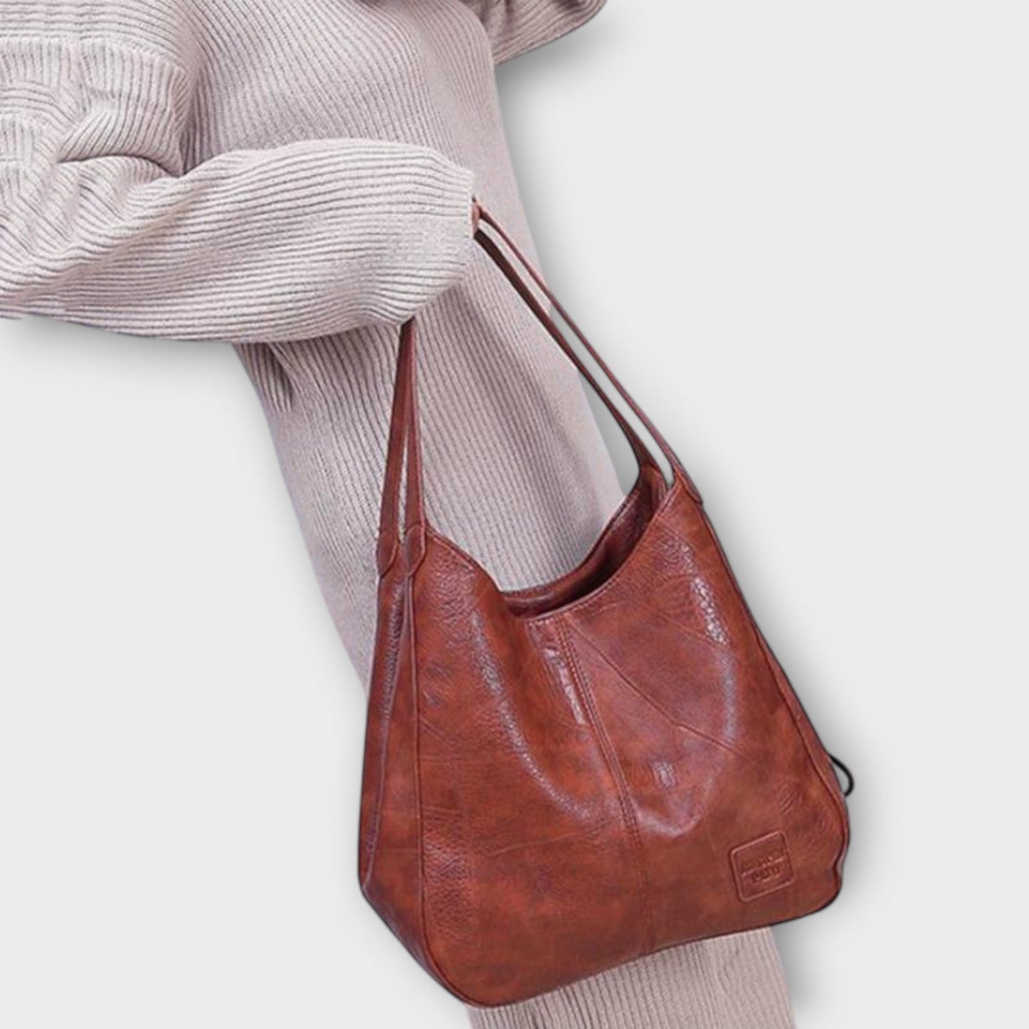 Classic Shoulder Tote Bag with Simple Style