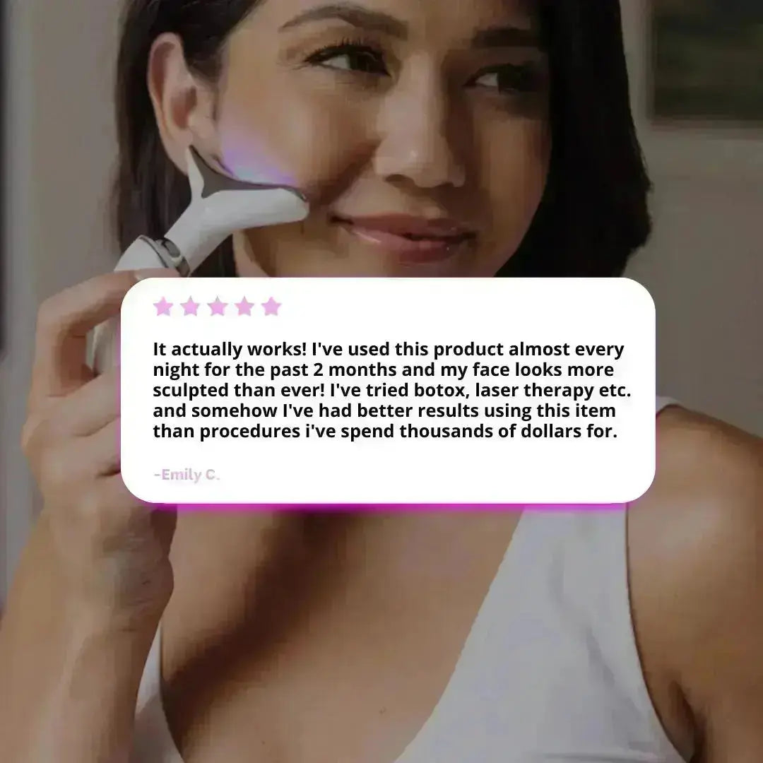 7-in-1 LED Face Firming & Massage Tool – Vénera-White-Nora Luxe