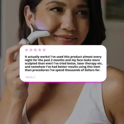 7-in-1 LED Face Firming & Massage Tool – Vénera-White-Nora Luxe