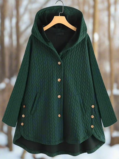 Cozy Oversized Hooded Women's Jacket