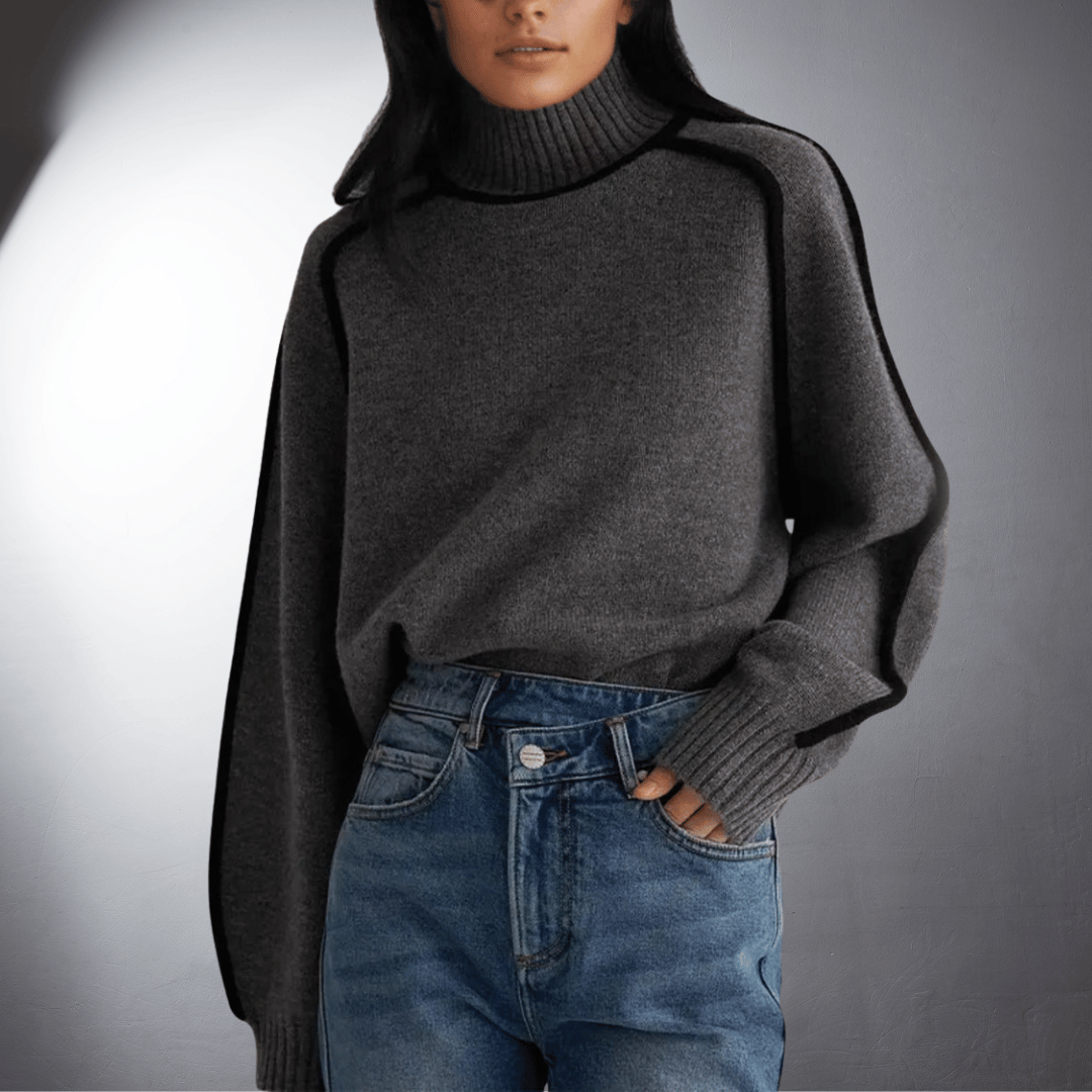 Soft Bio Neck Sweater with Ultimate Comfort
