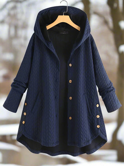 Cozy Oversized Hooded Women's Jacket