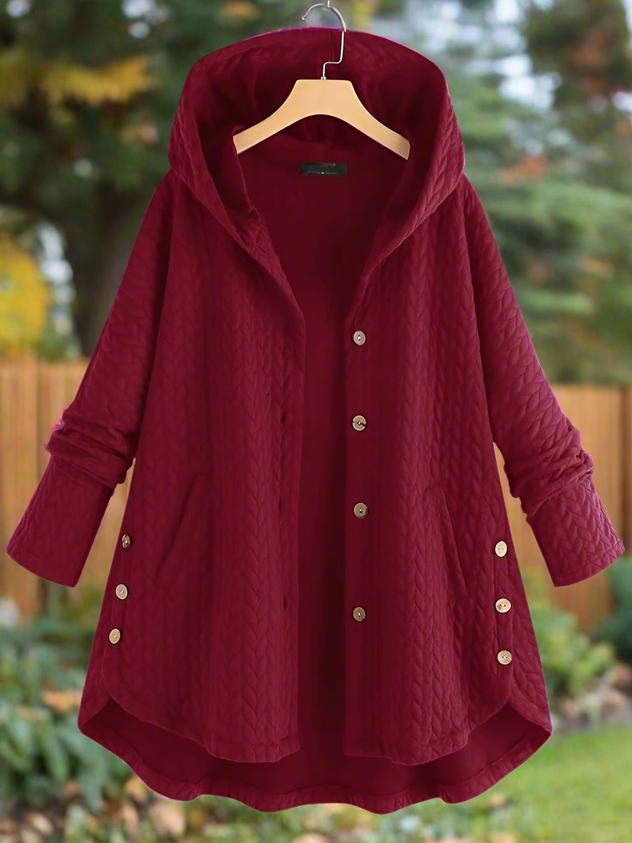 Cozy Oversized Hooded Women's Jacket