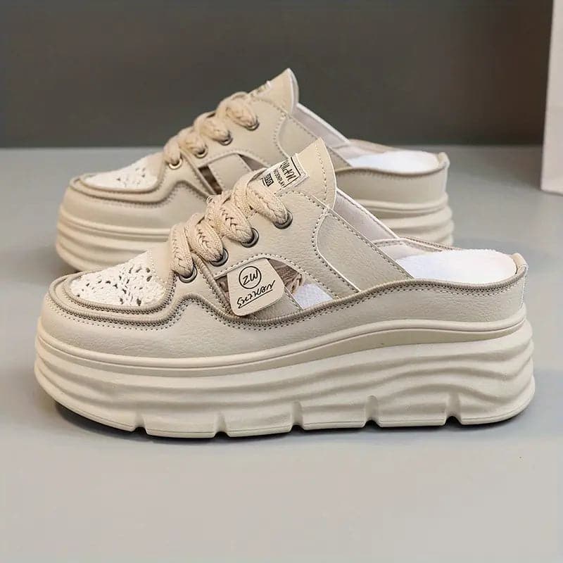 Women's Slip On Sneakers - Classic Casual Mule Shoes