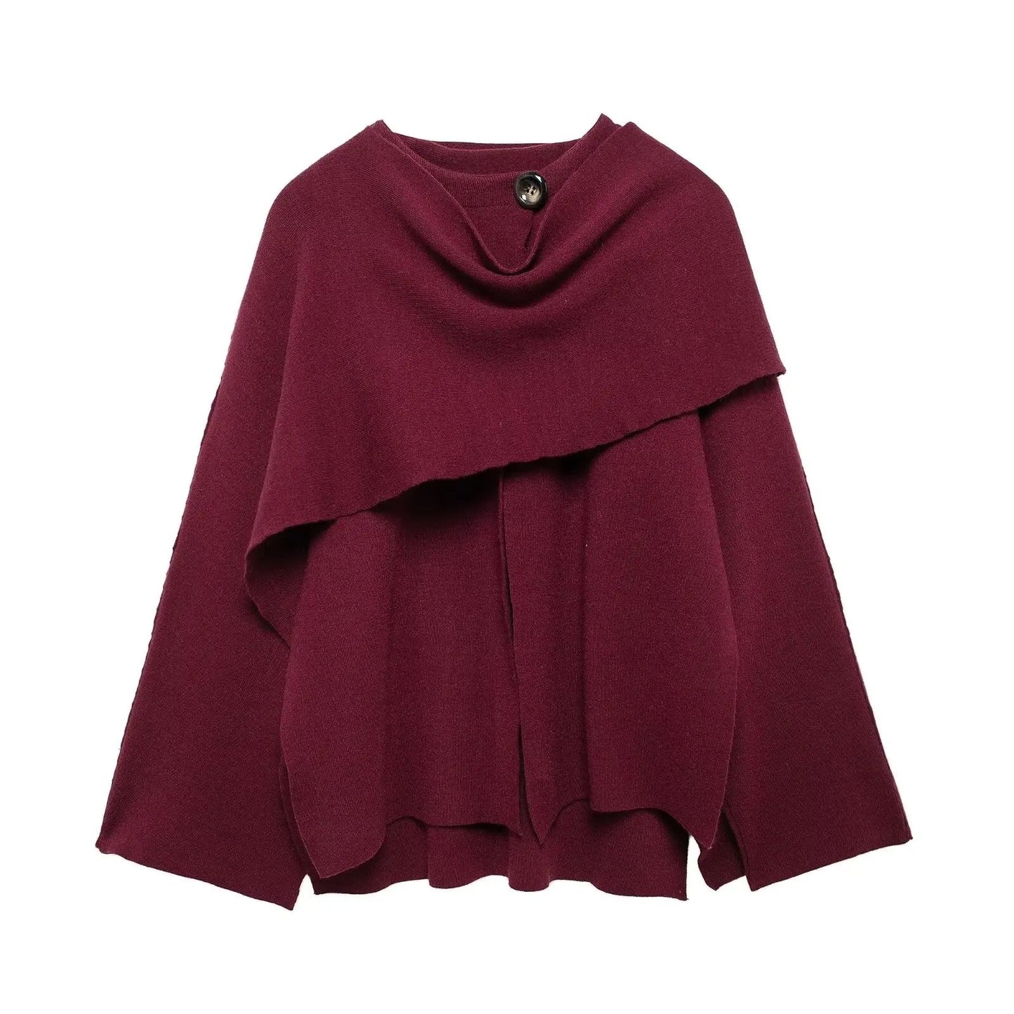Classic Wool Cape Coat
