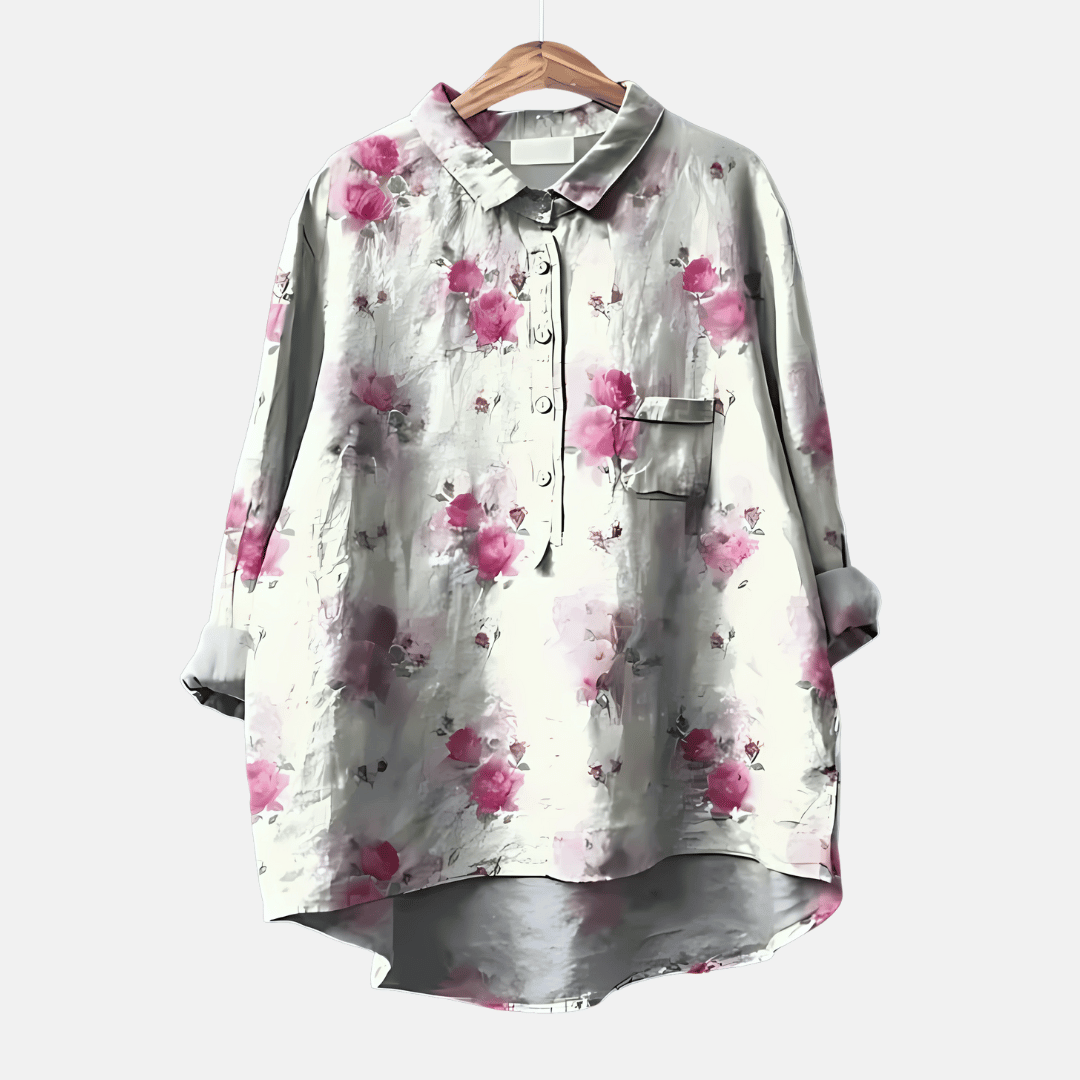 Relaxed Fit Casual Women's Tunic Top - Olytrend
