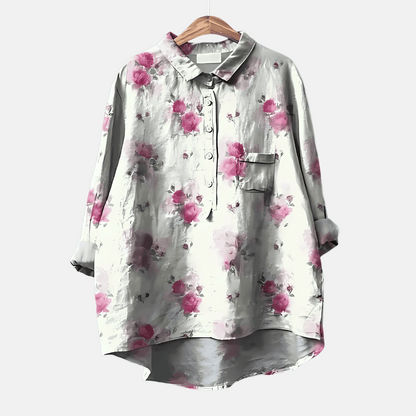 Relaxed Fit Casual Women's Tunic Top - Olytrend
