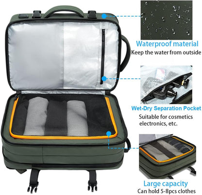 Spacious Water Resistant Travel Bag with Laptop Pocket