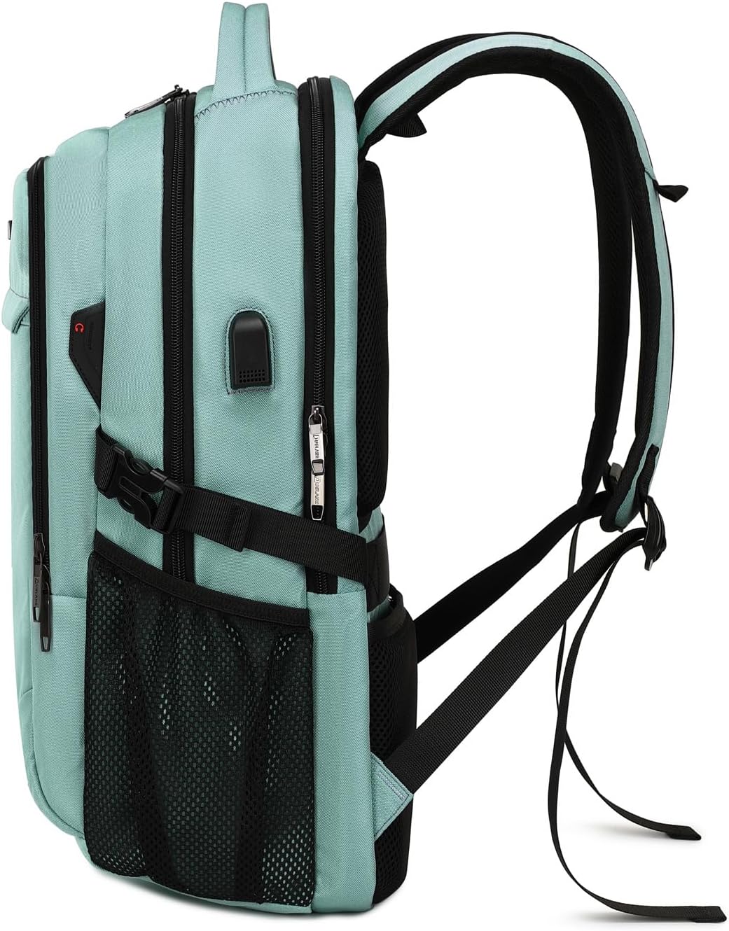 Durable Commuter Laptop Bag with USB Charger & Pockets