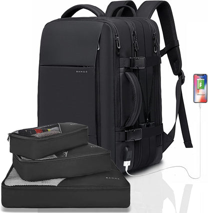 Spacious Water Resistant Travel Bag with Laptop Pocket