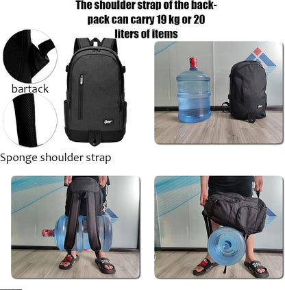 Compact 15.6 Laptop Bag with Multiple Compartments