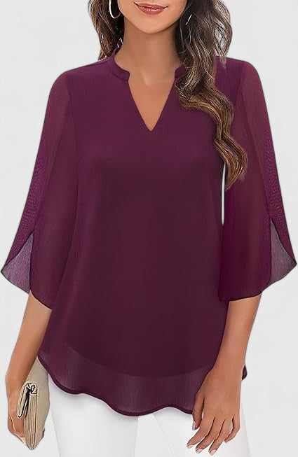 Soft Feminine Casual Blouse
