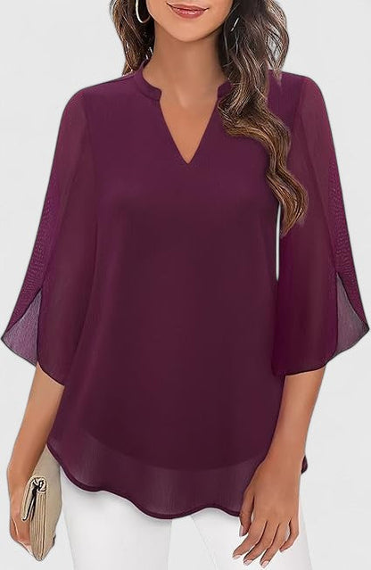 Soft Feminine Casual Blouse