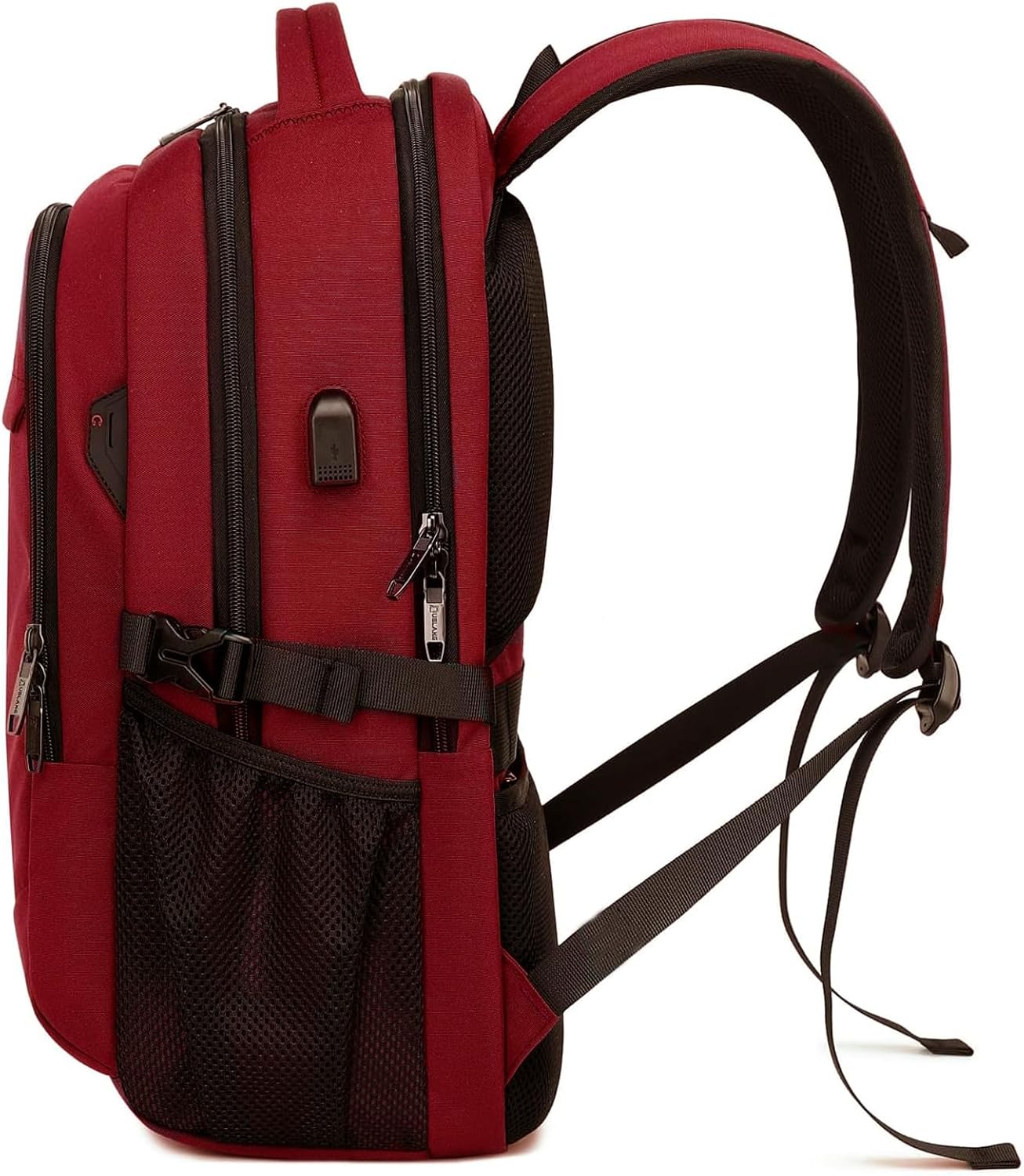 Durable Commuter Laptop Bag with USB Charger & Pockets