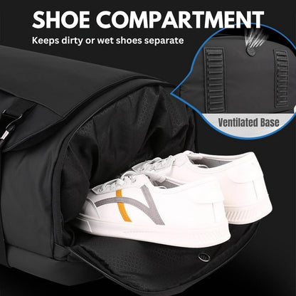 Waterproof 15 Laptop Backpack with USB Charging Port