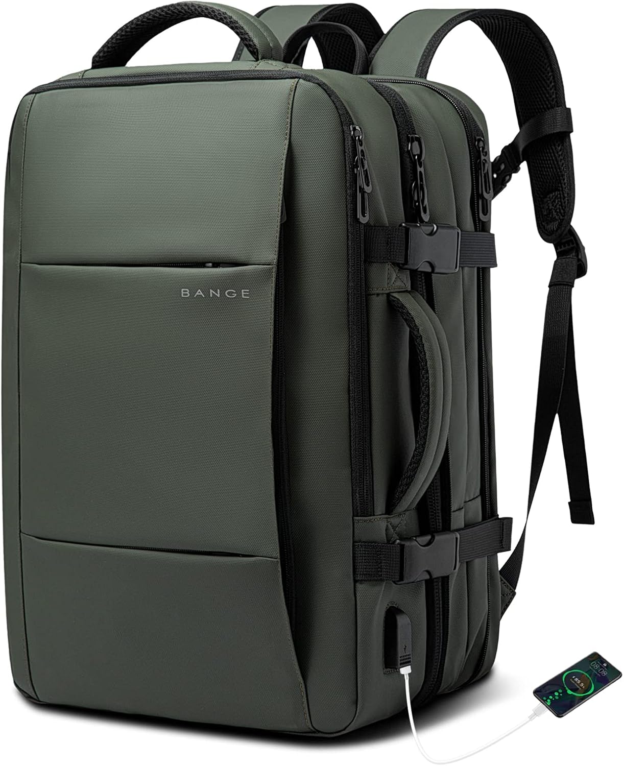 Spacious Water Resistant Travel Bag with Laptop Pocket