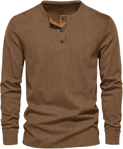 Men's Relaxed Fit Long Sleeve Shirt