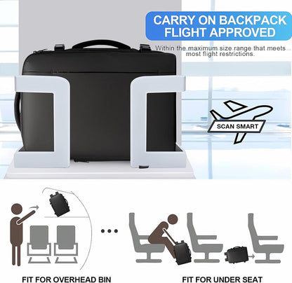 Spacious Water Resistant Travel Bag with Laptop Pocket