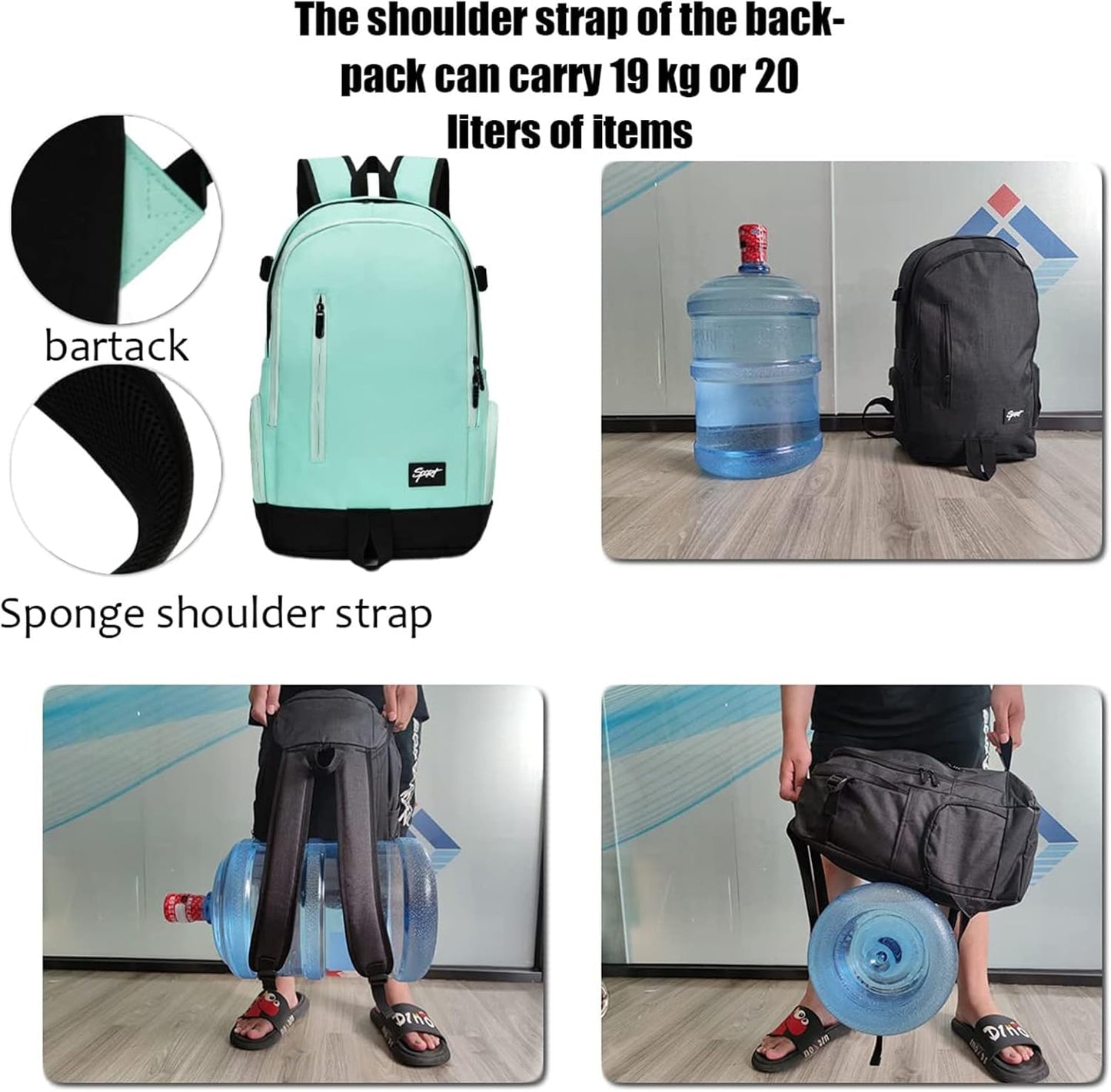 Compact 15.6 Laptop Bag with Multiple Compartments