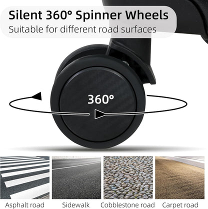 Durable Lightweight Suitcase with TSA Lock & Smooth Wheels