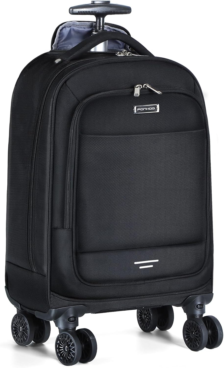 Large Waterproof Laptop Roller Backpack with 4 Wheels - Pexav