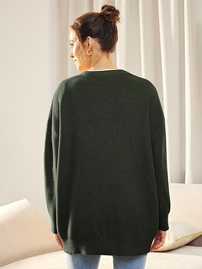 Soft Knit Button Front Cardigan for Women