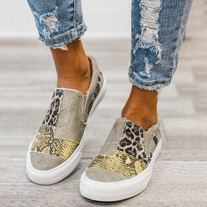 Fashionable Blue Slip On Shoes for Women