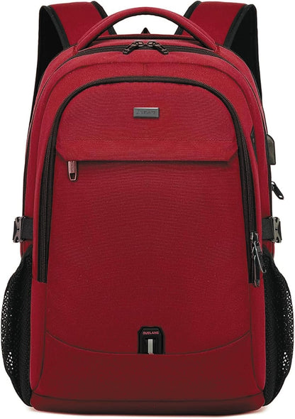 Durable Commuter Laptop Bag with USB Charger & Pockets