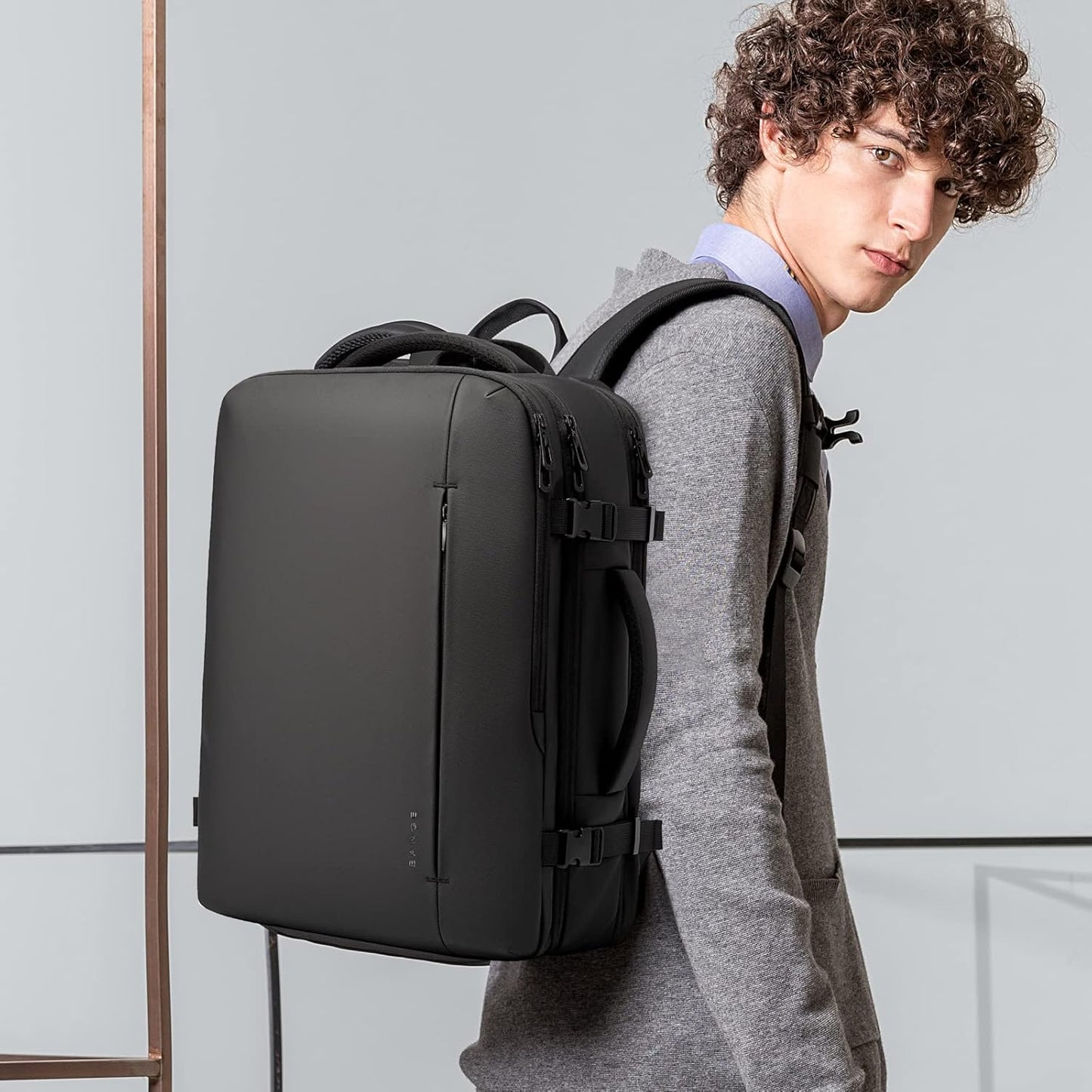 Spacious Water Resistant Travel Bag with Laptop Pocket