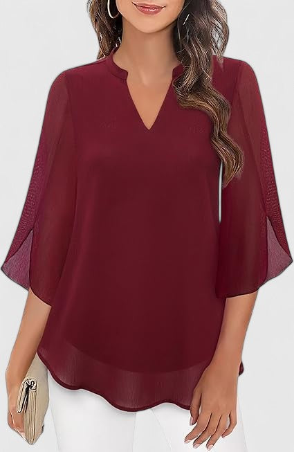 Soft Feminine Casual Blouse