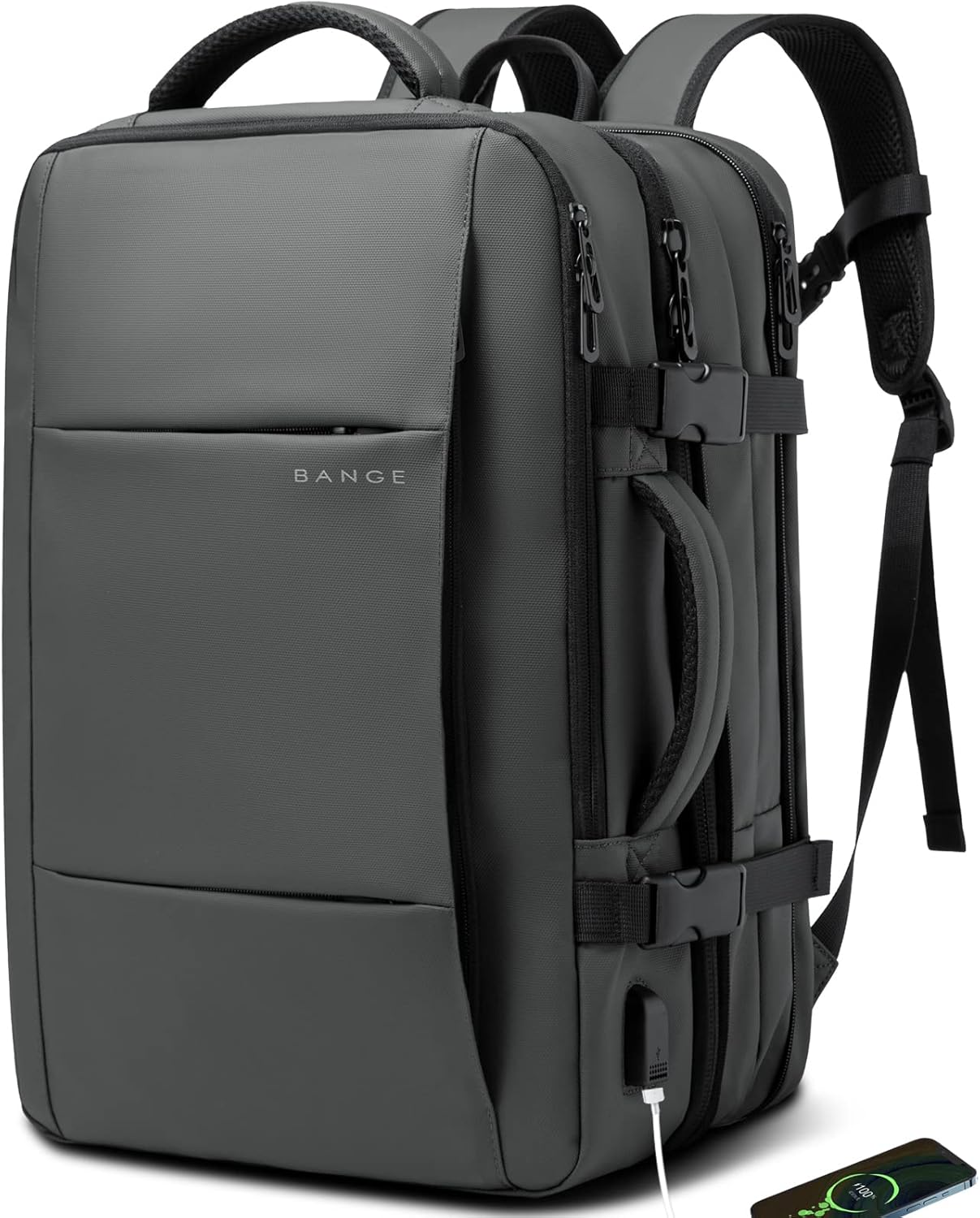 Spacious Water Resistant Travel Bag with Laptop Pocket