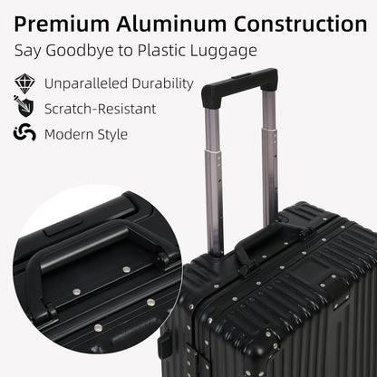 Durable Lightweight Suitcase with TSA Lock & Smooth Wheels