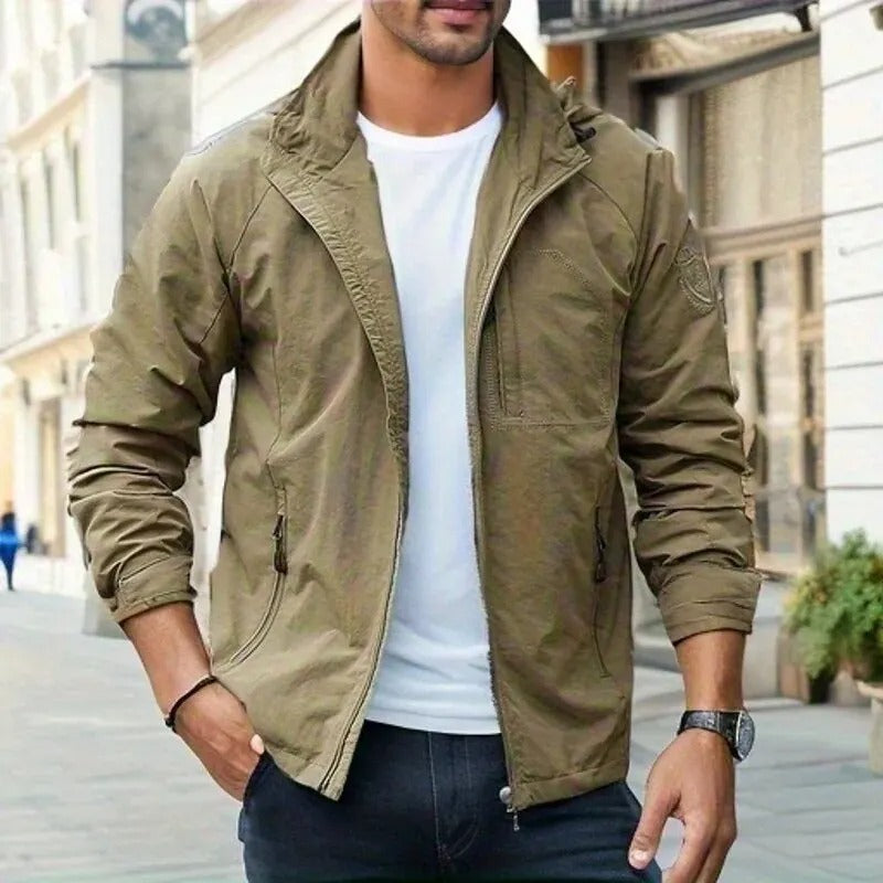 Waterproof Men's Utility Jacket - Nocini