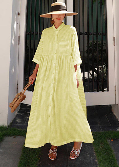 Classic Stripe A-Line Women's Dress