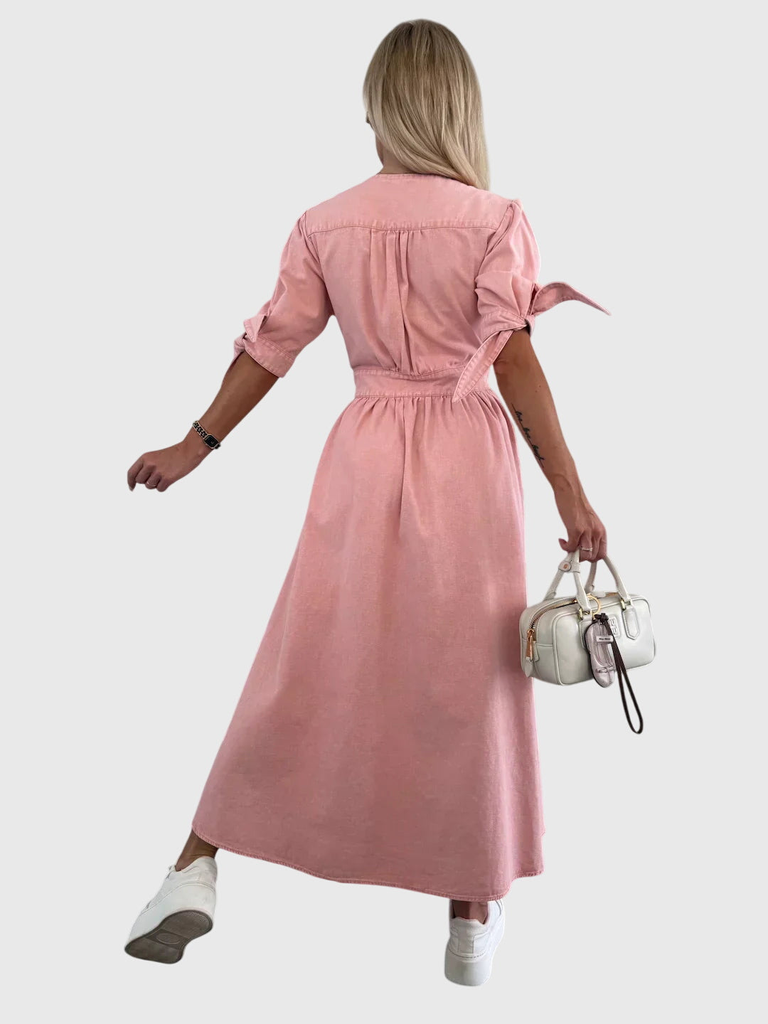 Classic Blue Jean Dress for Women